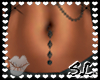 [SL] Black belly piercin