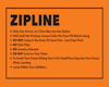 ZipLine Sign