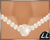 {LL} Pearl Beads Necklac