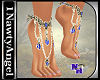 (1NA) Sapphire Anklets