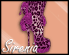 Leopard Purple Heels