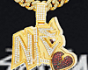 Z! NLE CHOPPA ICE GOLD