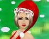 Naughty n Nice Santa Hat