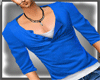 [CH] Muscle Blue Shirt 