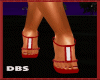 ~DBS~ Red & White Shoes