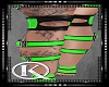 Socks Belts Green RLL