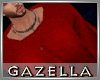 G* Red Loose Sweater