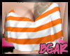 ~MB~ Orange Stripe Shirt