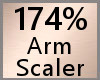 174% Arm Scaler F A