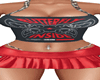 Butterfly Red Dress