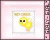 Baby Chick Stamp Sticker