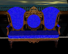 LS Victorian Sofa Blue
