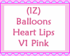 Balloons Hearts Lips V1