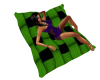 Green Cuddle Pillow