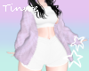 Te Fuzzy Jacket Lilac
