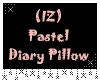  (IZ) Pastel Diary Pilow