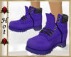 ~H~Hiking Boots Purp