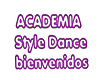 academia style dance