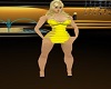 CAZ yellow mini dress