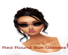 Red Round SunGlasses