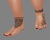 !R! Tattoo Feet Red 2
