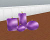 Aminated Purple Candles