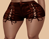 Laced Shorts Red