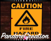 Caution Fire Hazard