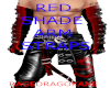 RED SHADE ARM STRAPS
