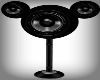 black speakers