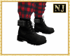 NJ] Black winter boots