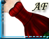 [AF]Red Lace Dress