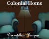 colonial home babys lamp