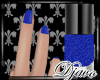 |D| Nails Sand Blue