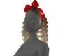 Goldie Locks Red Bowed