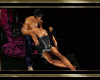 Indigo S~ Kissing Chair