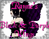 [R] Black & Purp wings