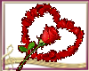 Sticker- Heart Rose