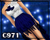 [C971] Lady Blue Dress