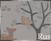 Rus Woodland WallDecal 2