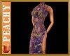 P~ purple oriental dress