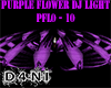 Purple Flower Dj Light