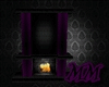 [M]Dark Wood Fireplace