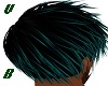 Man's  Green Tip Hair