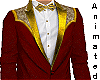 red tuxedo ANI shoulders