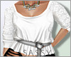 S| Loose Top White