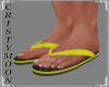 *CM*NEMO SANDALS-YELLOW