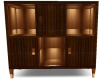 (TD)  wood cabinet