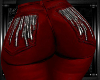 FREAK RED LEATHER PANTS