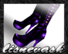 (L) PVC Purple PF Boots
